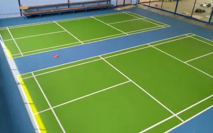 Badminton courts
