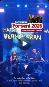 Concert stage at a Persada event