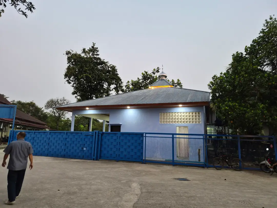 Mosque building on site